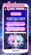 Tema De Teclado Chica Anime screenshot 1