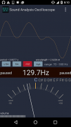 Sound analyse oscilloscoop screenshot 0