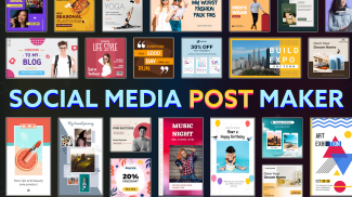 Social Media Post Maker, Planner & Graphic Design screenshot 2