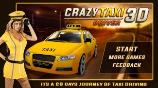 pazzo Taxi autista screenshot 2