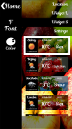 Fresh Apples Weather Clock screenshot 3