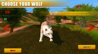 Ultimate Wolf Rampage 3d-La Venganza del Lobo Sim screenshot 3