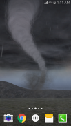 3D Super Storm Live Wallpaper screenshot 0