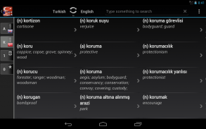 Dictionary Turkish English screenshot 6