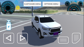 Revo Hilux Car Drive Game 2021 screenshot 5