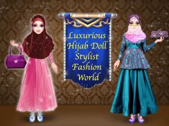 Luxurious Hijab Doll Fashion screenshot 2