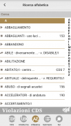 Violazioni CDS screenshot 5