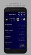 Meteor Shower Calendar screenshot 7