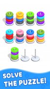 Color Hoop Stack - Sort Puzzle screenshot 1