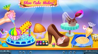 Shoe Cake Maker - Кулинарная screenshot 0