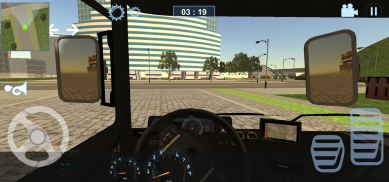 Simulador de condução de caminhão de carga screenshot 0