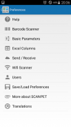 SCANPET 바코드 스캐너 + 목록 + Excel screenshot 14