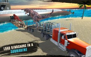 Underwater Dino Transport Game screenshot 3