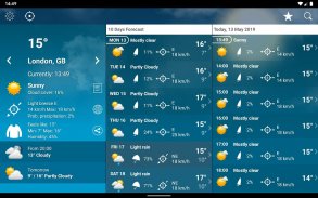 Wetter Deutschland XL PRO screenshot 1