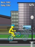 Stickman Bike Wheelie screenshot 5