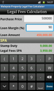 Malaysia Property Legal Fee screenshot 1