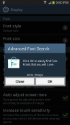 Galaxy Font Ücretsiz Arama screenshot 1