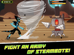 Ben 10 - Omnitrix Hero: Alienígenas vs Robots screenshot 8