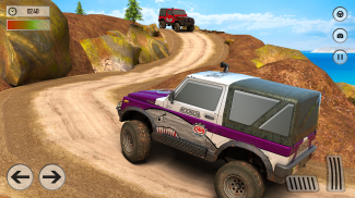 Nyata Offroad Jip 4X4 Menyetir Simulator Balap SUV screenshot 1