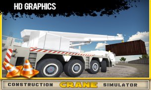 Pembinaan Crane Simulator 3D screenshot 4