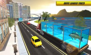 Transport Sea Animals Truck Cargo screenshot 0