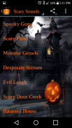 Scary Halloween Ringtones screenshot 1