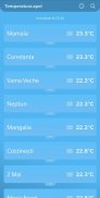 Sea temperature Romania screenshot 0