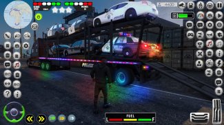 Police Prado Car Transport 3d screenshot 0