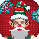 Snap Christmas face filters Icon