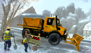 City Heavy Snow Excavator Simulator 3D screenshot 9