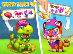 The Tribez Kids - Take Care of Stone Age Pets! screenshot 1