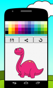 динозавр окраски screenshot 5