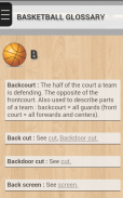 Basketball Dictionnary screenshot 0