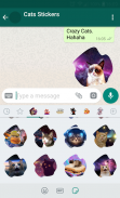 New WAStickerApps 😻 Cat Stickers For Chat screenshot 0