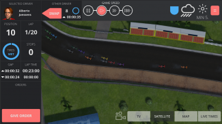 Team Order: gestore di corse (gioco strategico) screenshot 7