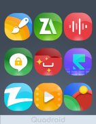 Quadroid - Icon Pack screenshot 2