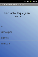 Learn Spanish easy and fun screenshot 1