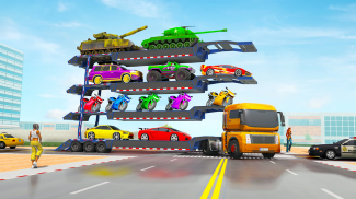 Superhero Car Transport Truck screenshot 2