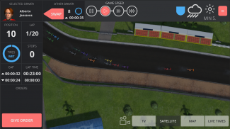 Team Order: gestore di corse (gioco strategico) screenshot 2