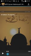 MP3 Quran Mahmoud K Al Hussary screenshot 1