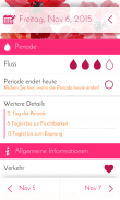 Menstruations-Kalender screenshot 1