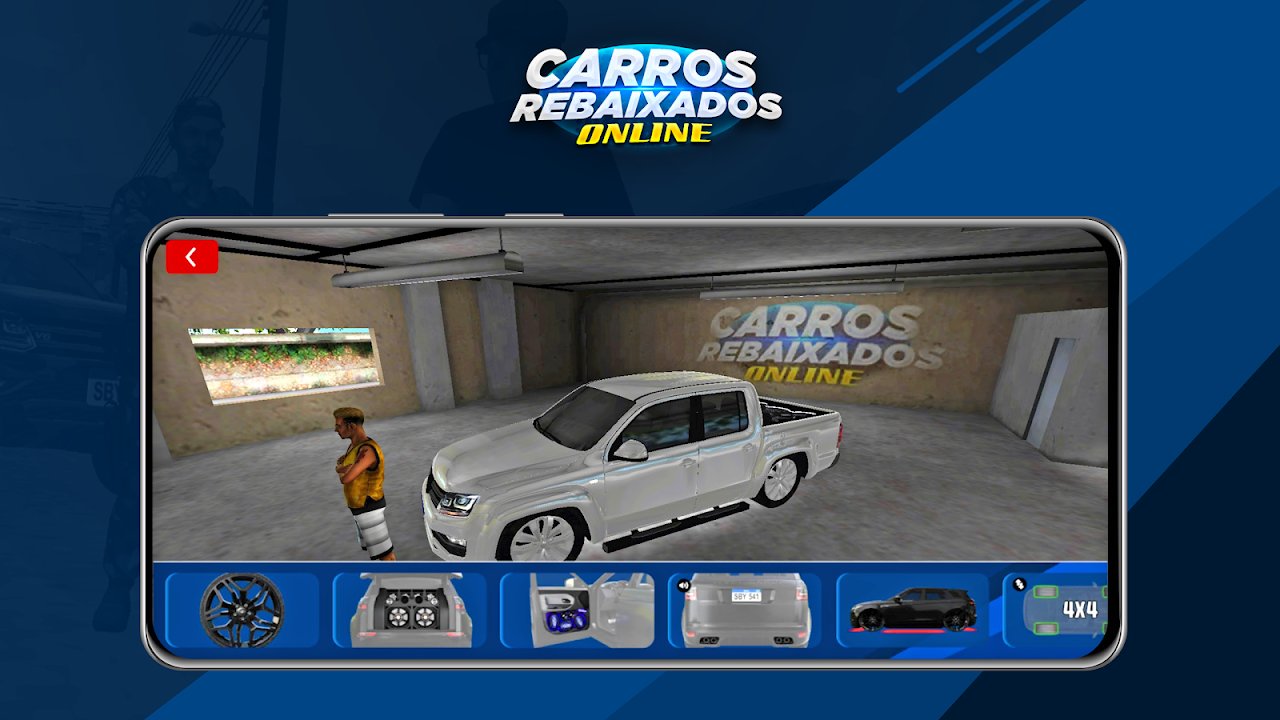 MELHOR JOGO DE CARROS REBAIXADOS ONLINE PARA CELULAR 🔥 - Carros Rebaixados  Online 