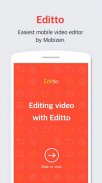 Editto - Mobizen video editor, game video editing screenshot 3