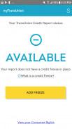 myTransUnion: Credit Freeze screenshot 2