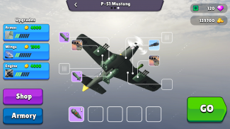 Bomber Ace: WW2 war plane game screenshot 1