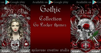 Gothic Go Keyboard theme screenshot 5