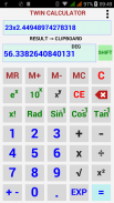 Twin Scientific Calculator screenshot 2