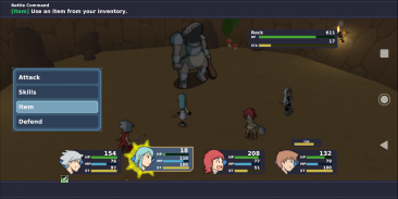 Crystal Story: The Hero and the Evil Witch screenshot 1