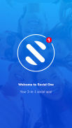 Social One - Facebook, Instagram & Twitter screenshot 0