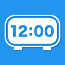 Fullscreen Digital Clock Icon